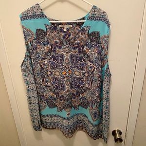 ⚠️FINAL PRICE⚠️Paisley Sleeveless Blouse